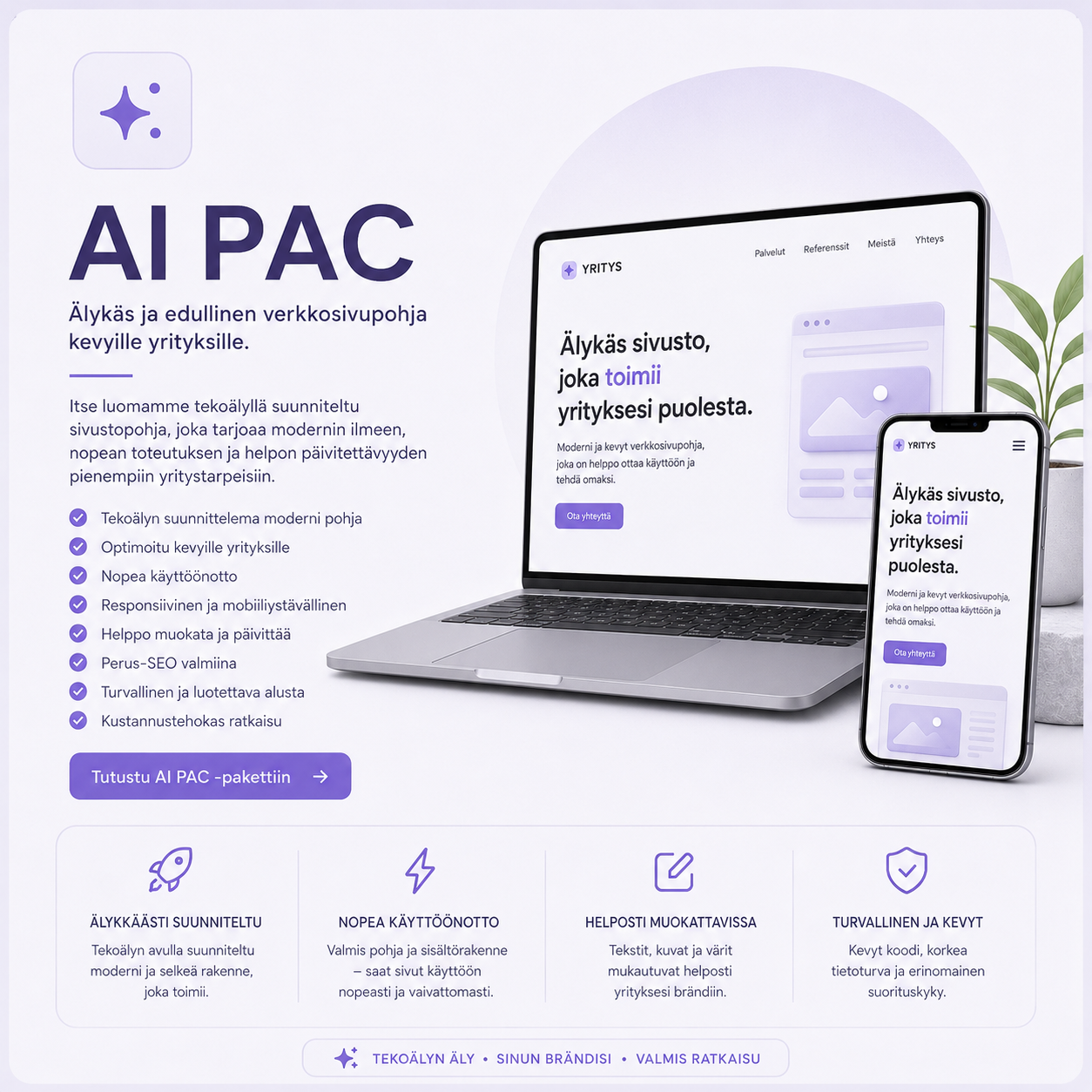AI PAC - Verkkosivusto